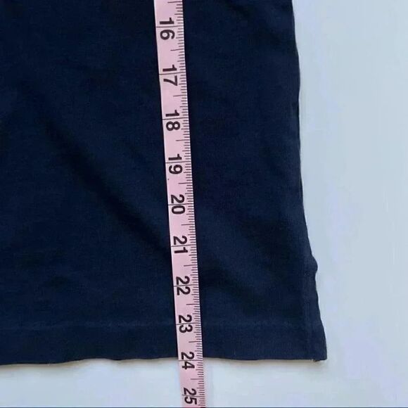 J. Crew Embroidered Bell Sleeve Top Navy White Floral Size Small - Picture 8 of 8